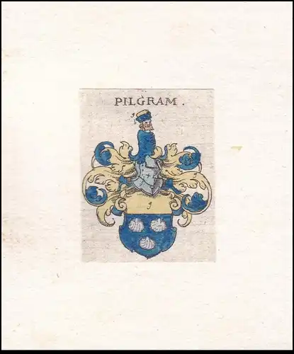 Pilgram - Pilgrum Wappen Adel coat of arms heraldry Heraldik