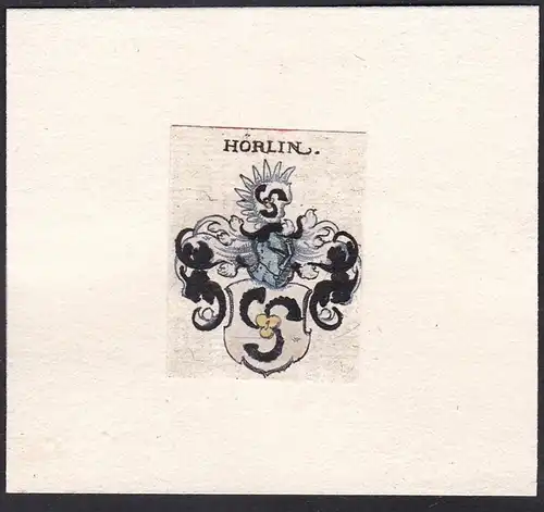 Hörlin - Wappen Adel coat of arms heraldry Heraldik