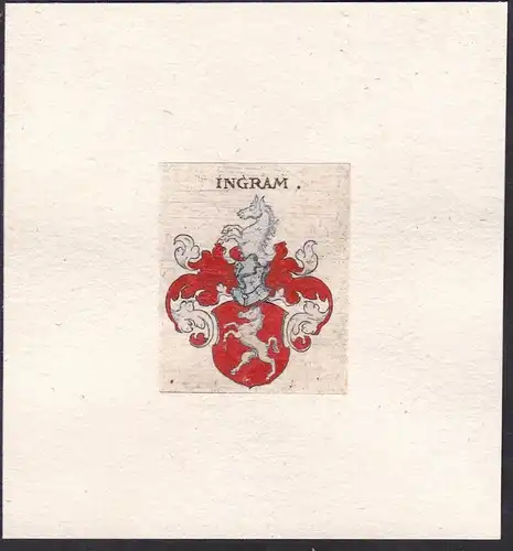 Ingram - Wappen Adel coat of arms heraldry Heraldik