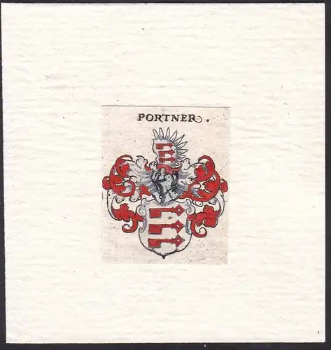 Portner - Wappen Adel coat of arms heraldry Heraldik