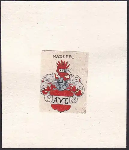 Nadler - Wappen Adel coat of arms heraldry Heraldik