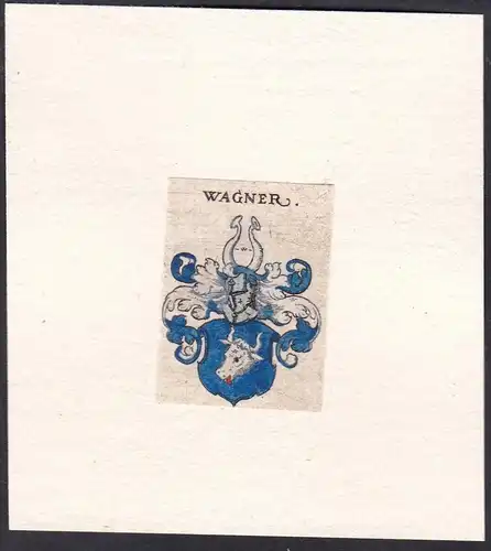 Wagner - Wappen Adel coat of arms heraldry Heraldik