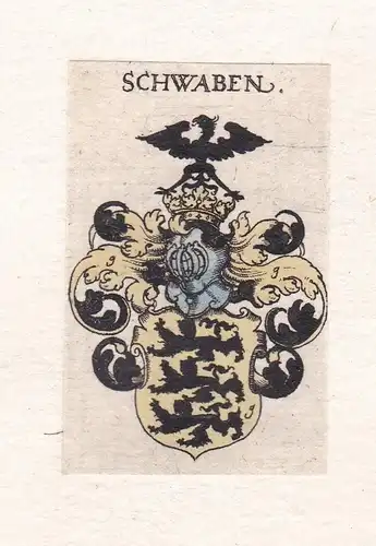 Schwaben - Wappen Adel coat of arms heraldry Heraldik