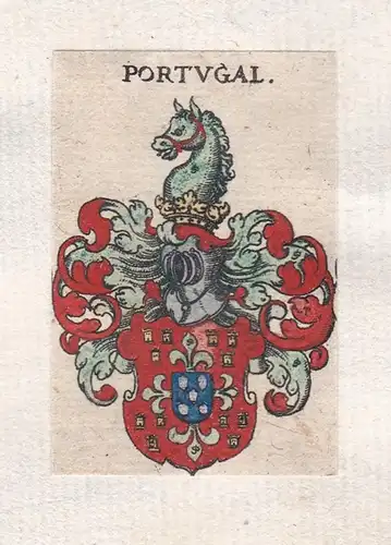 Portugal - Wappen Adel coat of arms heraldry Heraldik