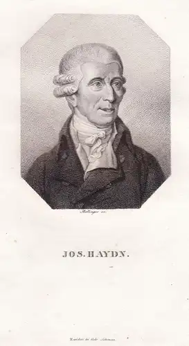 Jos. Haydn - Joseph Haydn (1732-1809) composer Komponist / Portrait