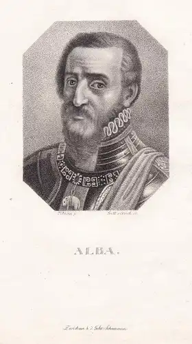 Alba - Fernando Alvarez de Toledo, 3rd Duke of Alba (1507-1582) Spanish general / Portrait