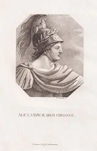 Alexander der Grosse - Alexander the Great (356-323 v. Chr.) Große König von Makedonien King of the kingdom of