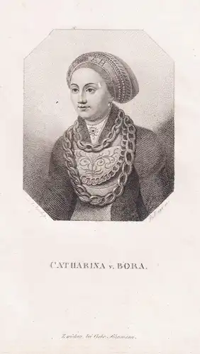 Catharina v. Bora - Catharina von Bora (1499-1552) Sächsische Adelige Ehefrau von Martin Luther wife of Martin