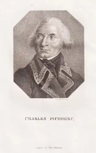 Charles Pichegru - Jean-Charles Pichegru (1761-1804) French General French Revolution / Portrait