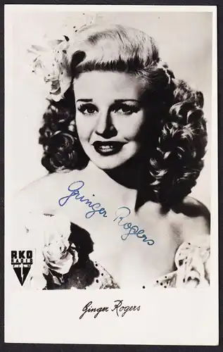 Ginger Rogers - Ginger Rogers (1911-1995) Schauspielerin actress Tänzerin dancer singer Sängerin / Film cinema