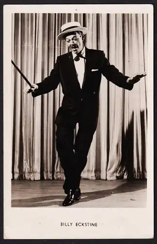 Billy Eckstine - Billy Eckstine (1914-1993) American singer Sänger Portrait / Foto Photo