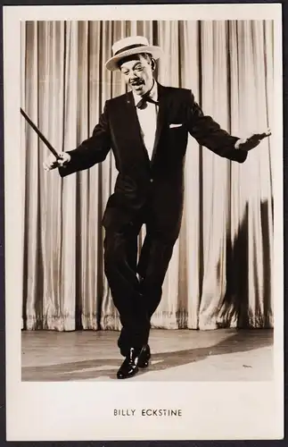 Billy Eckstine - Billy Eckstine (1914-1993) American singer Sänger Portrait / Foto Photo