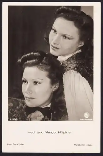 Heidi und Margot Höpfner - Margot Höpfner (1912-2000) Tänzerin Schauspielerin Regisseurin / Hedi Höpfner (1910