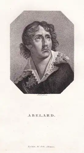 Abelard - Pierre Abelard (c. 1079-1142) Petrus Abelardus theologian Theologe philosopher Philosoph / Portrait