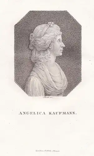 Angelica Kaufmann - Angelika Kauffmann (1741-1807) Malerin painter Klassizismus / Portrait