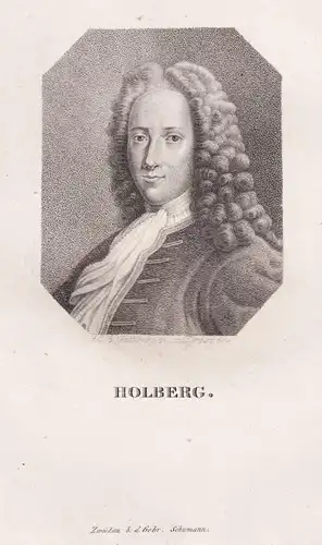 Holberg - Ludvig Holberg (1684-1754) writer Schriftsteller philosopher Philosoph playwright Dramatiker histori
