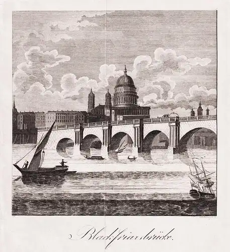 Blackfriarsbrücke - London / Blackfriars Bridge