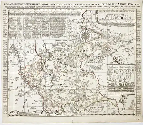 Accurate geographische Delineation der in dem Meisnischen Creisse des Churfürstenthums Sachsen liegenden Dioec