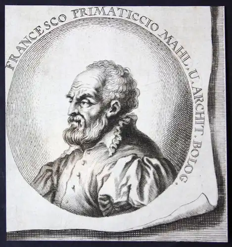 Francesco Primaticcio - Francesco Primaticcio (1503-1570) Italian sculptor painter architect Bildhauer Maler A