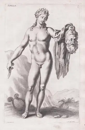 Apollo - Apollon / Mythologie mythology / antiquity Antike / sculpture statue Statue Skulptur / Altertum