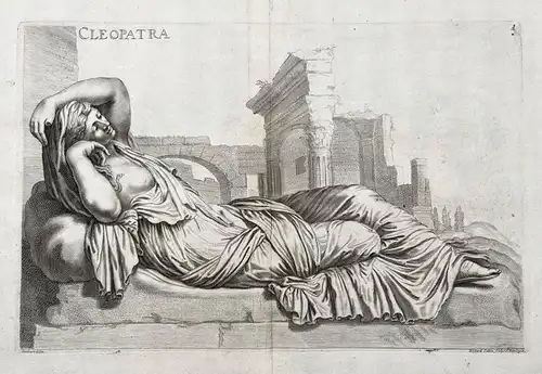 Cleopatra - Kleopatra / antiquity Antike / sculpture statue Statue Skulptur / Altertum