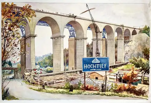 Hochtief / Koblenz - Wiedtalbrücke / Neustadt/Wied / Rheinland-Pfalz