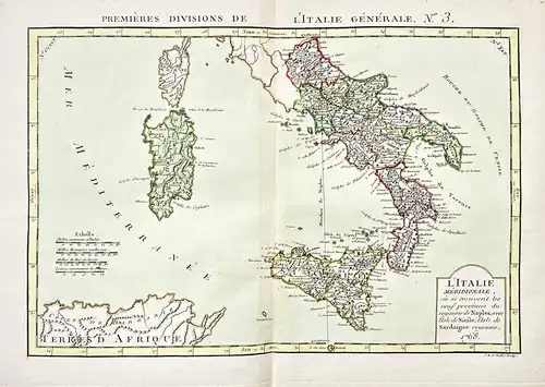 L'Italie Meridionale - Sicilia Sardegna Corse Corsica Calabria Puglia Camparia Basilicata Italia Italy Italien