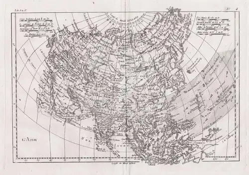 L'Asie. - Asia Asien Asie China Philippines Indonesia Kontinent continent Karte map