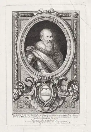 Maximilien de Bethune, Princeps souverain... - Maximilien de Bethune (1559-1641) Herzog Marquis v. Rosny Nogen