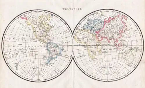 Weltkarte - World Map Weltkarte Mappemonde