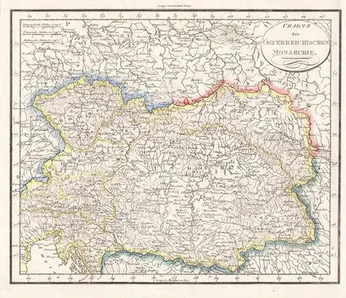 Charte der Österreichischen Monarchie - Österreich Austria / Hungary Magyarorszag Ungarn / Slovenia Slowenien