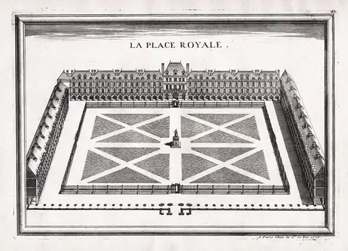 La Place Royale - Paris Place Royale / architecture Architektur