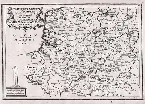 Gouvernements General de Picardie, et Partie de celuy de l'Isle de France....d'Amiens et de Soissons - Picardi