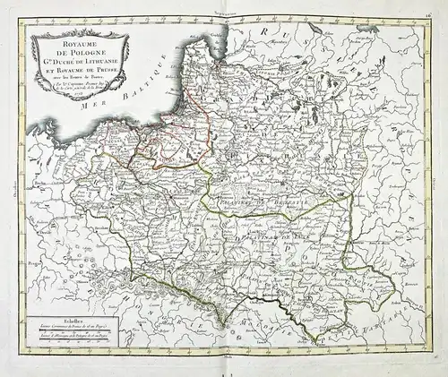 Royaume de Pologne Gd. Duche de Lithuanie et Royaume de Prusse - Polska Polen Poland Lithuania Litauen