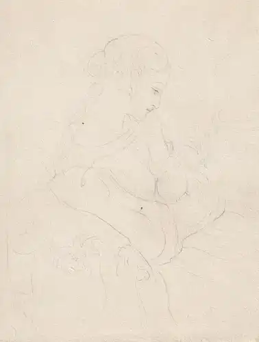 (Woman breastfeeding / Frau beim Stillen)