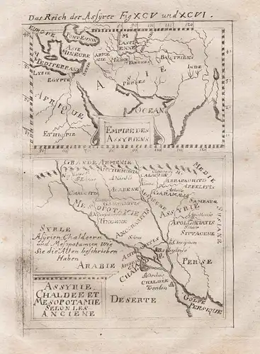 Empire des Assyriens / Assyrie Chaldée et Mesopotamie Seon les Anciens - Assyrien Assyria Mesopotamien Asia Ar