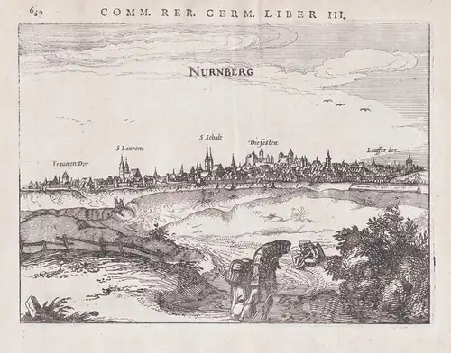 Nurnberg - Nürnberg Gesamtansicht Frauentor Ansicht view