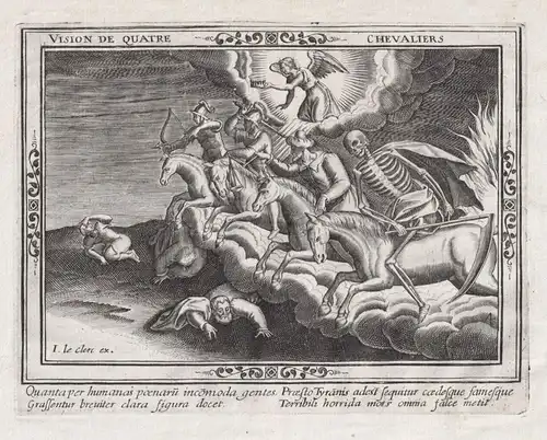 Vision de quatre chevaliers - Apokalyptischen Reiter Four Horsemen of the Apocalypse / Apokalypse Apocalypse
