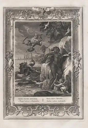 Persée delivre Andromede. / Perseus erlöset die Andromeda. / Perseus delivers Andromeda. / Perseus verlost And