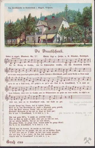 Da Draakschenk - Gruss aus Die Dreckschänke in Breitenbach i. Erzgeb. Böhmen Böhmen Bohemia Czech Cechy Cesko