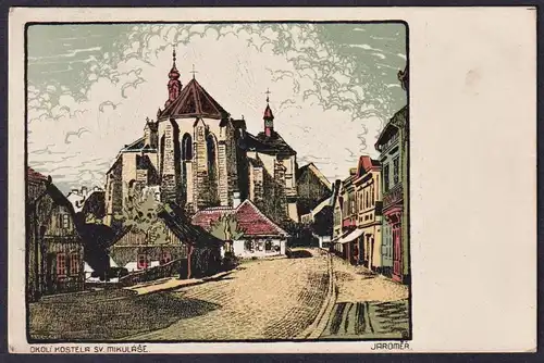 Jaromer - Gruss aus Jaromer Böhmen Bohemia Czech Cechy Cesko Tschechien Ansichtskarte Postkarte AK postcard