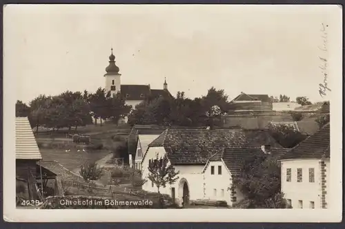 Chrobold im Böhmerwalde - Chroboly Chrobold Böhmen Böhmen Bohemia Czech Cechy Cesko Ansichtskarte Postkarte AK