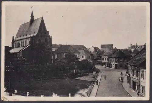 (Schlan Slany) - Böhmen Bohemia Czech Cechy Cesko Tschechien Ansichtskarte Postkarte AK postcard