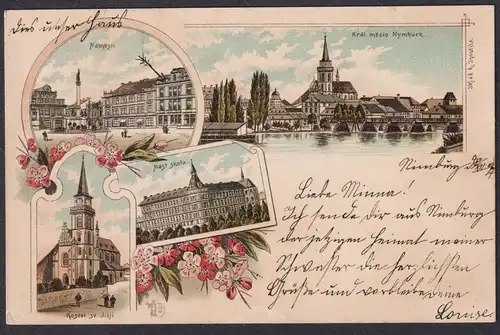 (Nimburg Nymburk) - Böhmen Bohemia Czech Cechy Cesko Tschechien Ansichtskarte Postkarte AK postcard