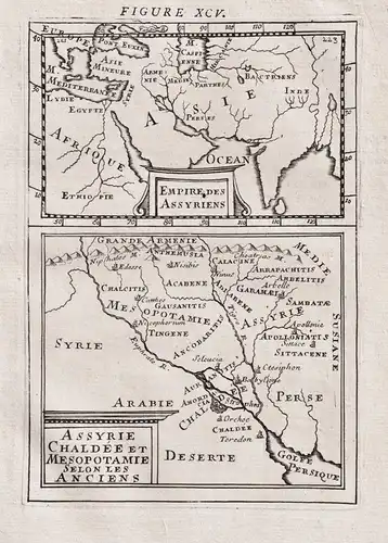 Empire des Assyriens / Assyrie Chaldée et Mesopotamie Seon les Anciens - Assyrien Assyria Mesopotamien Asia Ar