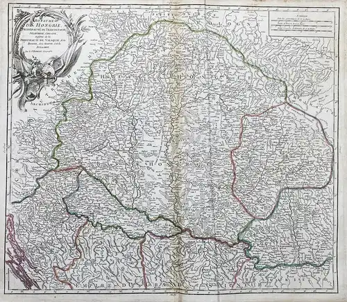 Royaume de Hongrie Principaute de Transilvanie, Sclavonie, Croatie et partie de la Principaute de Valaquie de
