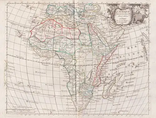 L'Afrique - Afrika Africa Madagascar Kontinent continent Karte map