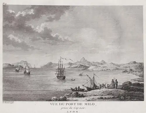 Vue du Port de Milo - Milos island Insel Aegean Sea Greece Griechenland