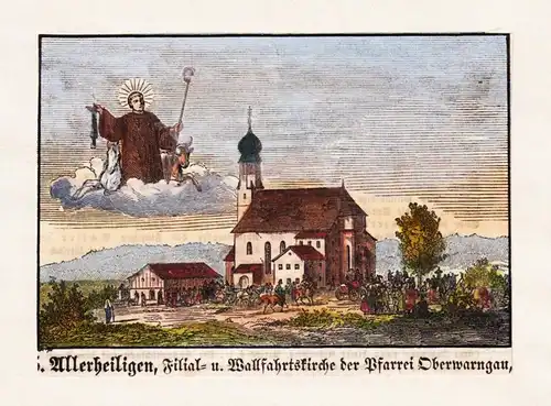 Allerheiligen, Filial- u. Wallfahrtskirche der Pfarrei Oberwarngau - Allerheiligenkirche Warngau LK Miesbach /