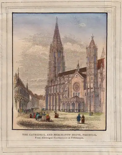 The Cathedral and Merchant's House, Freiburg - Freiburg im Breisgau / Baden-Württemberg